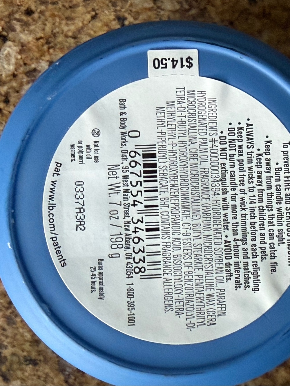 Bath & Body Works Kindness Vanilla Bean Single Wick Candle - Picture 6 of 6